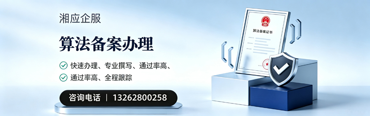 惠州算法备案申报服务