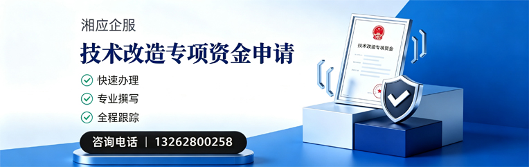 惠州技术改造专项资金申报服务