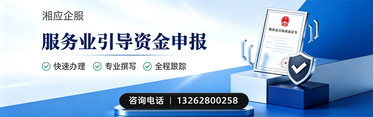 惠州服务业引导资金申报服务