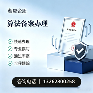 惠州算法备案申报服务